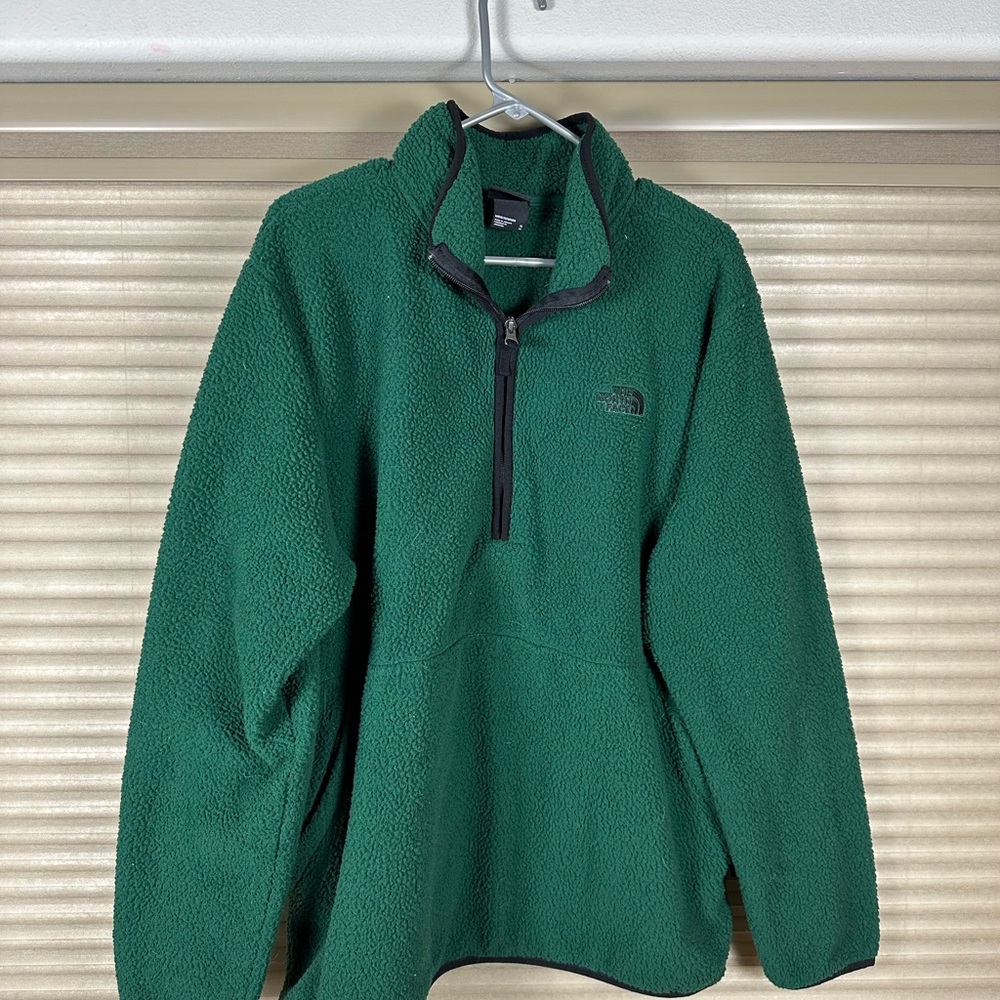 The North Face Green Performance Fleece Jacket